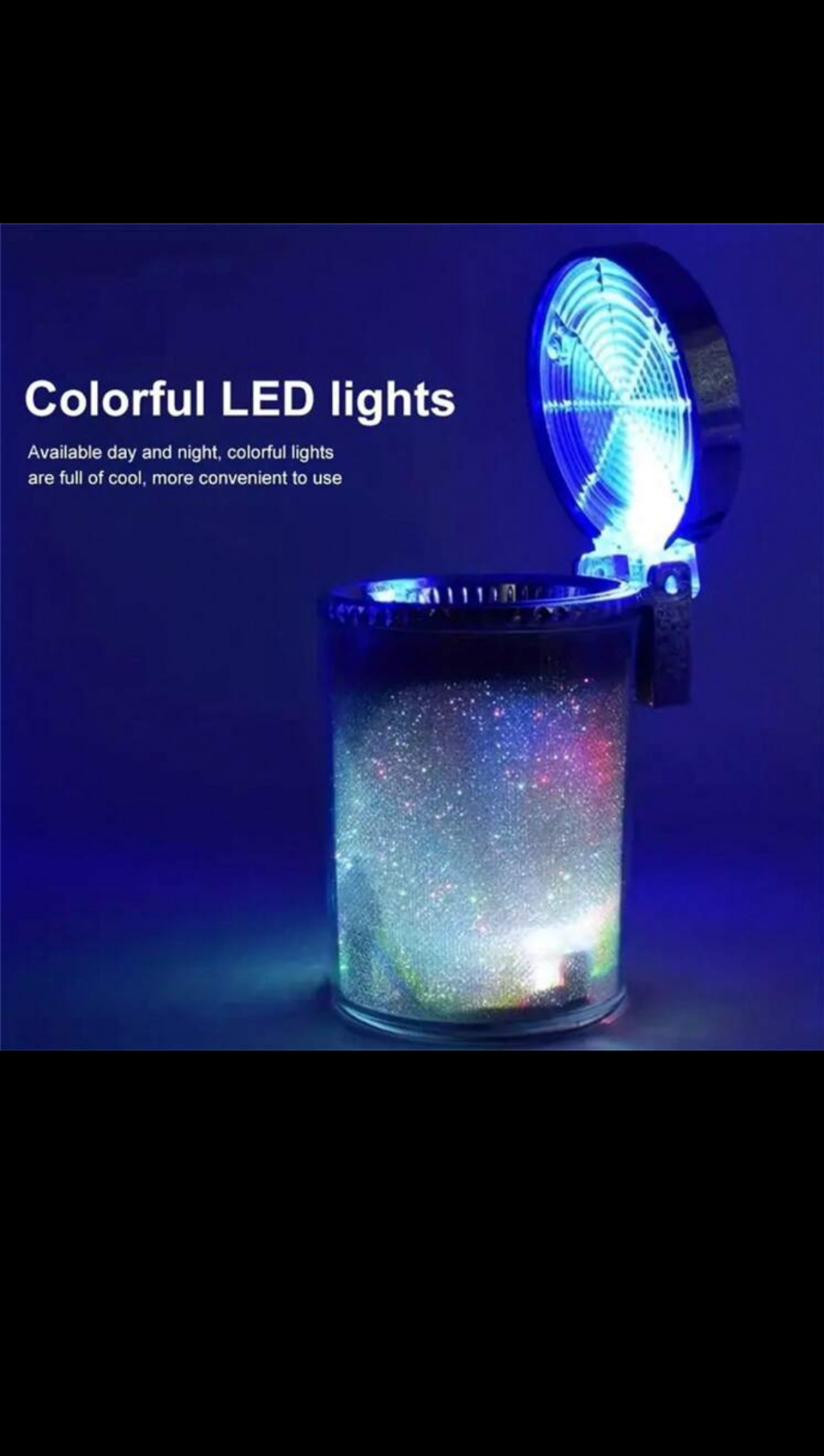 Led Car Ashtray